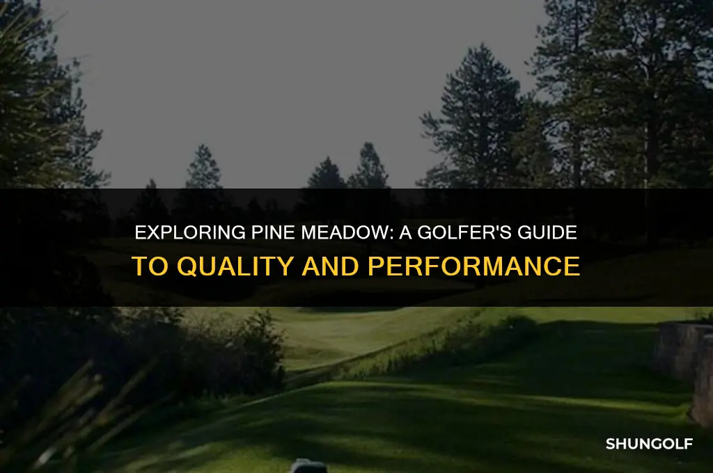 is pinemeadow a good golf brand