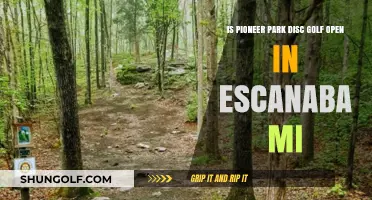 Pioneer Park Disc Golf Escanaba MI: Current Open Status