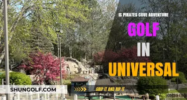 Is Pirates Cove Adventure Golf Part of Universal Studios?