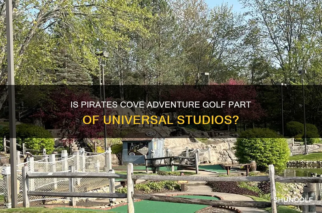 is pirates cove adventure golf in universal
