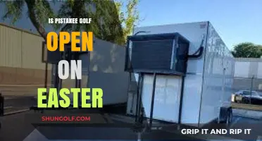 Is Pistakee Golf Course Open on Easter Sunday?