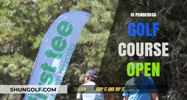 Is Ponderosa Golf Course Open? Current Status and Updates