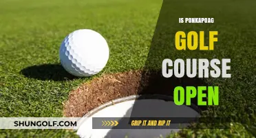 Is Ponkapoag Golf Course Open? Current Status and Updates