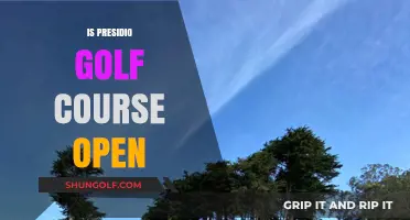 Is Presidio Golf Course Open? Current Status and Updates