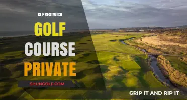 Is Prestwick Golf Course Private? Exploring Membership and Access Details