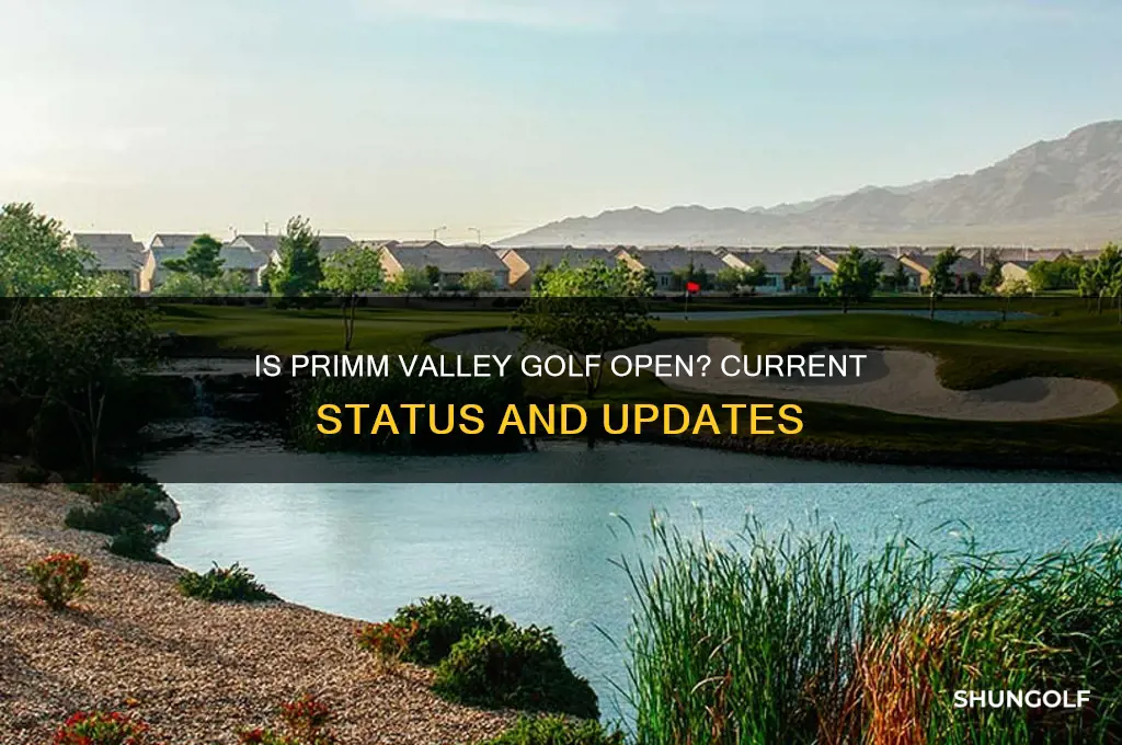 is primm valley golf open
