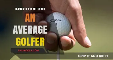 Pro V1 vs. 1x: Which Golf Ball Suits Average Players Best?