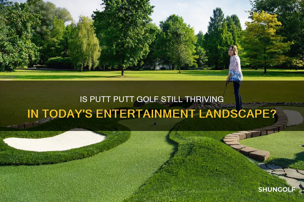 is putt putt golf still in business