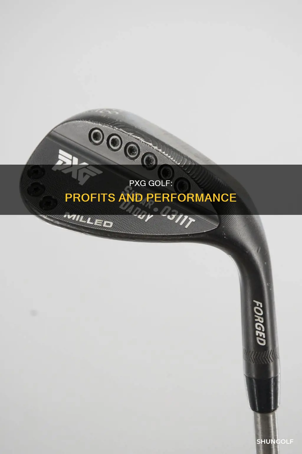 is pxg golf profitable