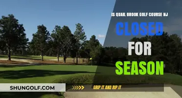 Quail Brook Golf Course NJ: Seasonal Closure Updates and Details