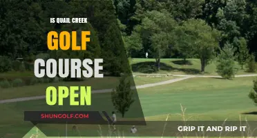 Is Quail Creek Golf Course Open? Current Status and Updates