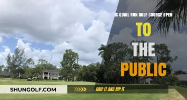 Is Quail Run Golf Course Publicly Accessible? Find Out Here
