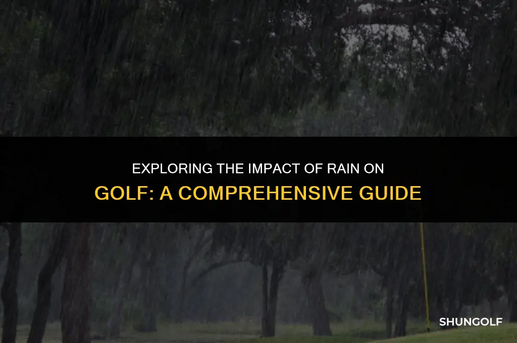 is rain good for golf