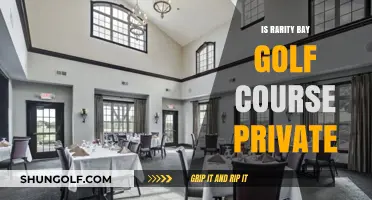 Is Rarity Bay Golf Course Private? Exploring Membership and Access Details
