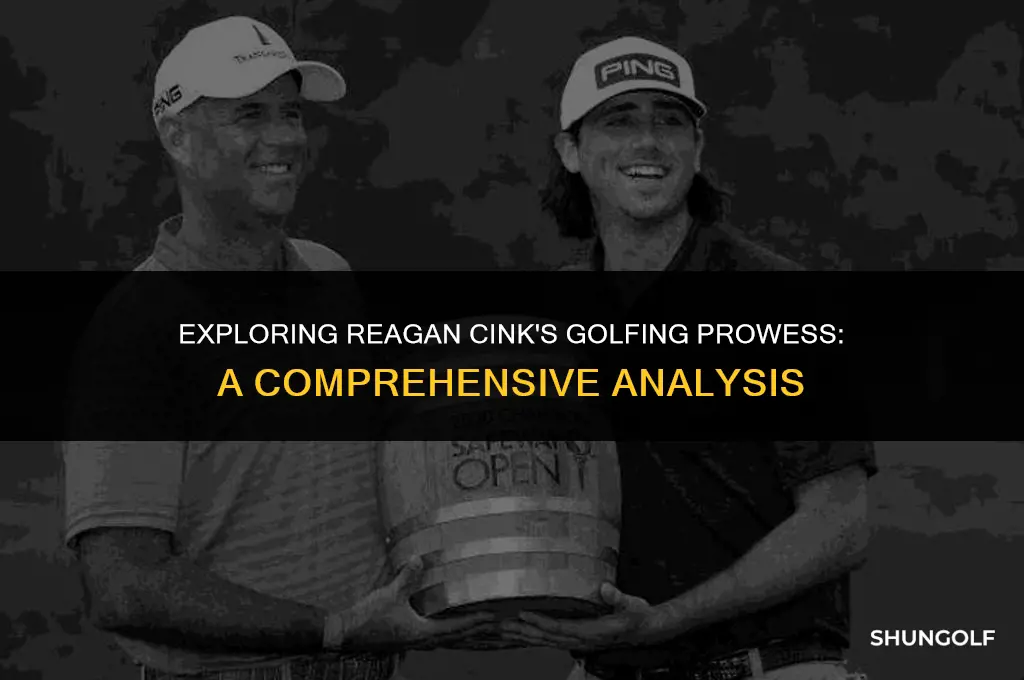 is reagan cink a good golfer