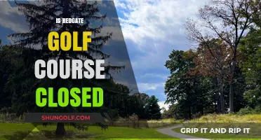 Is RedGate Golf Course Closed? Current Status and Updates