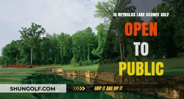 Is Reynolds Lake Oconee Golf Course Publicly Accessible?