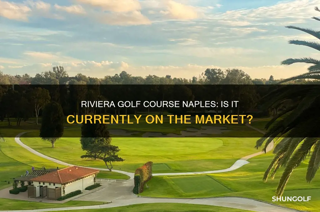 is riviera golf course for sale in naples