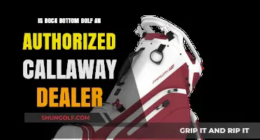Is Rock Bottom Golf an Authorized Callaway Dealer?