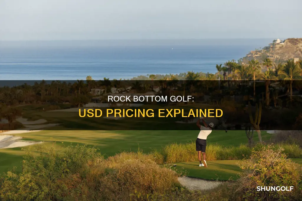 is rock bottom golf in usd