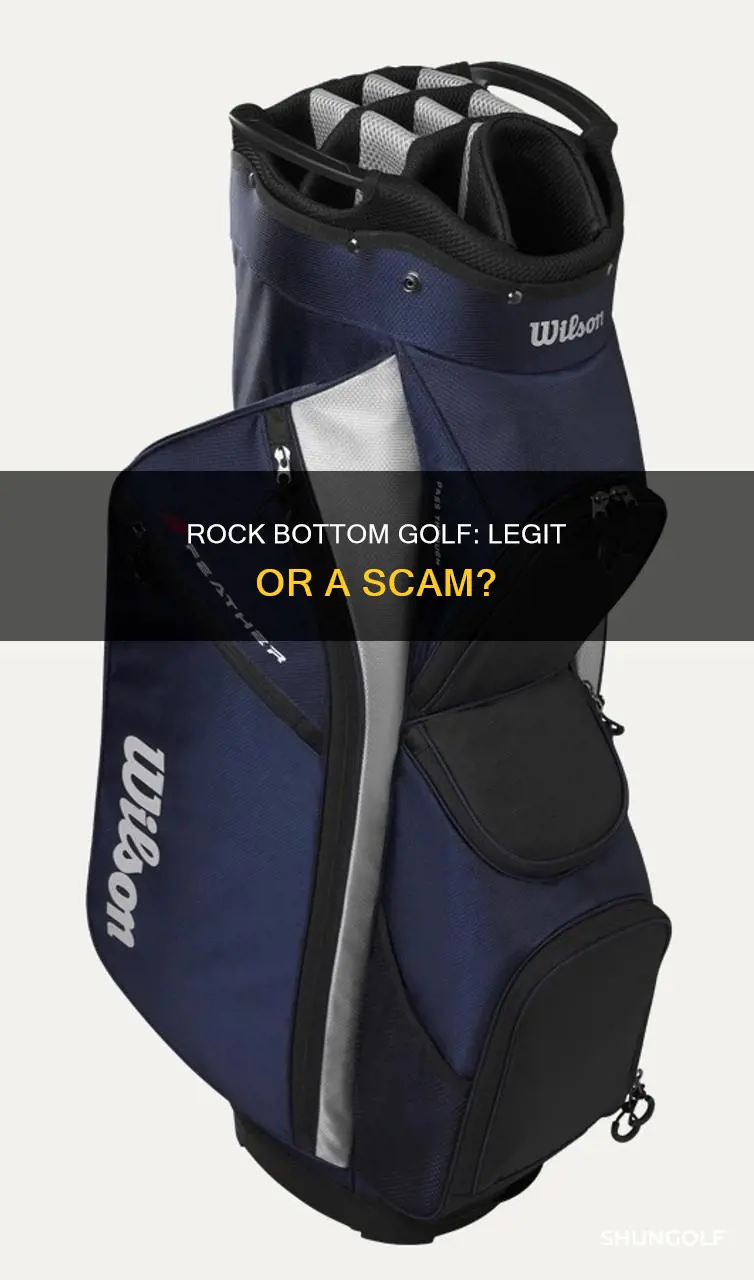 is rock bottom golf legitimate