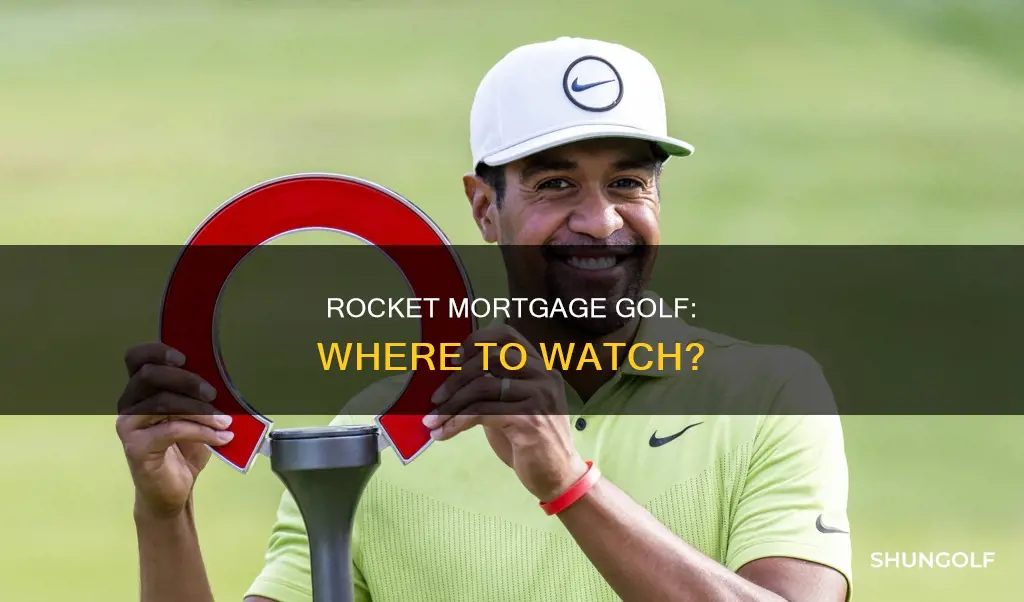 is rocket mortgage golf on tv