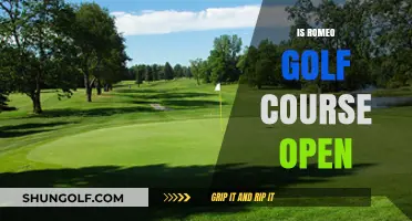 Is Romeo Golf Course Open? Check Current Status and Updates