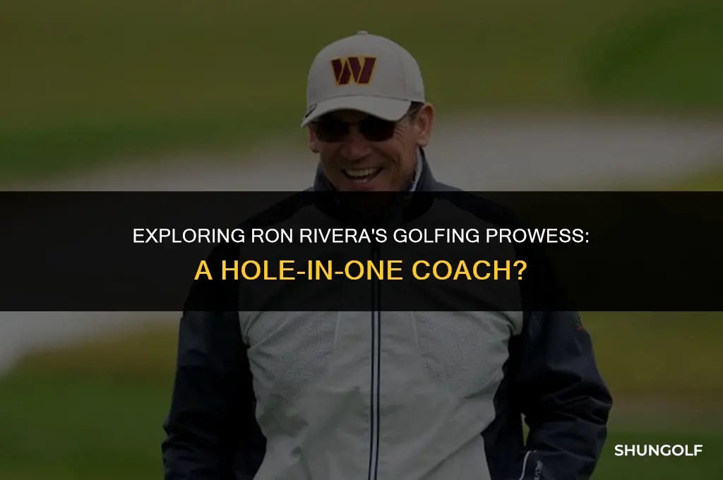 is ron rivera a good golfer