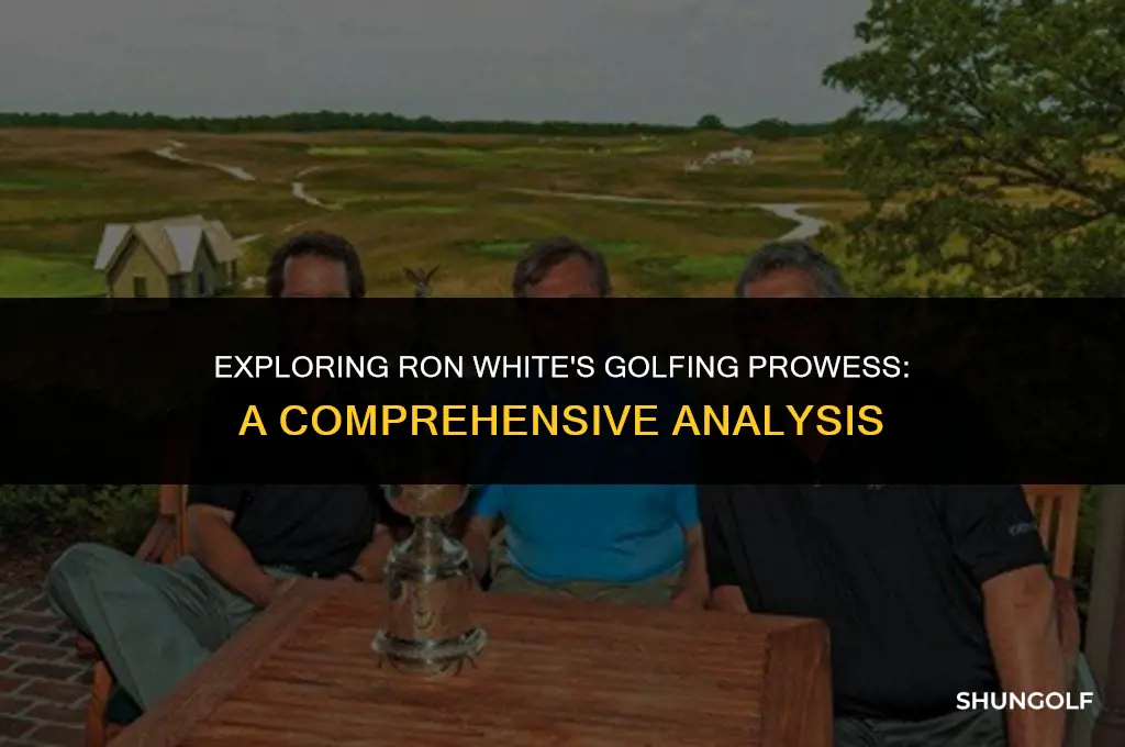 is ron white a good golfer
