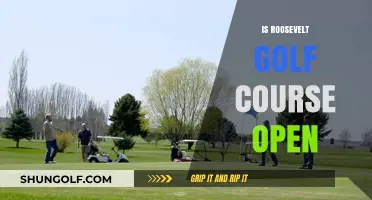 Is Roosevelt Golf Course Open? Current Status and Updates