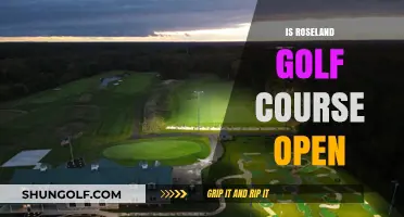 Is Roseland Golf Course Open? Current Status and Updates