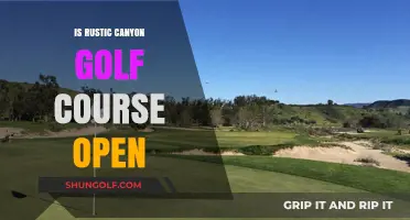 Is Rustic Canyon Golf Course Open? Current Status and Updates