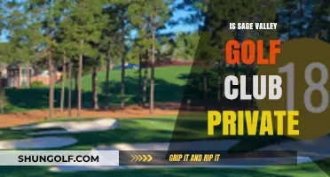 Is Sage Valley Golf Club Private? Unveiling Membership Details and Access