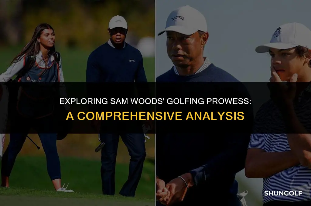 is sam woods a good golfer