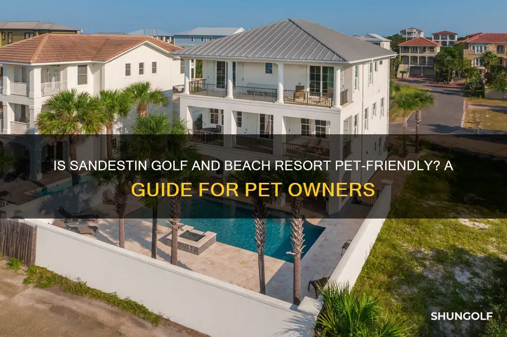 is sandestin golf and beach resort pet friendly