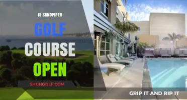 Is Sandpiper Golf Course Open? Check Current Status and Updates