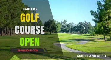 Is Santa Ana Golf Course Open? Current Status and Updates