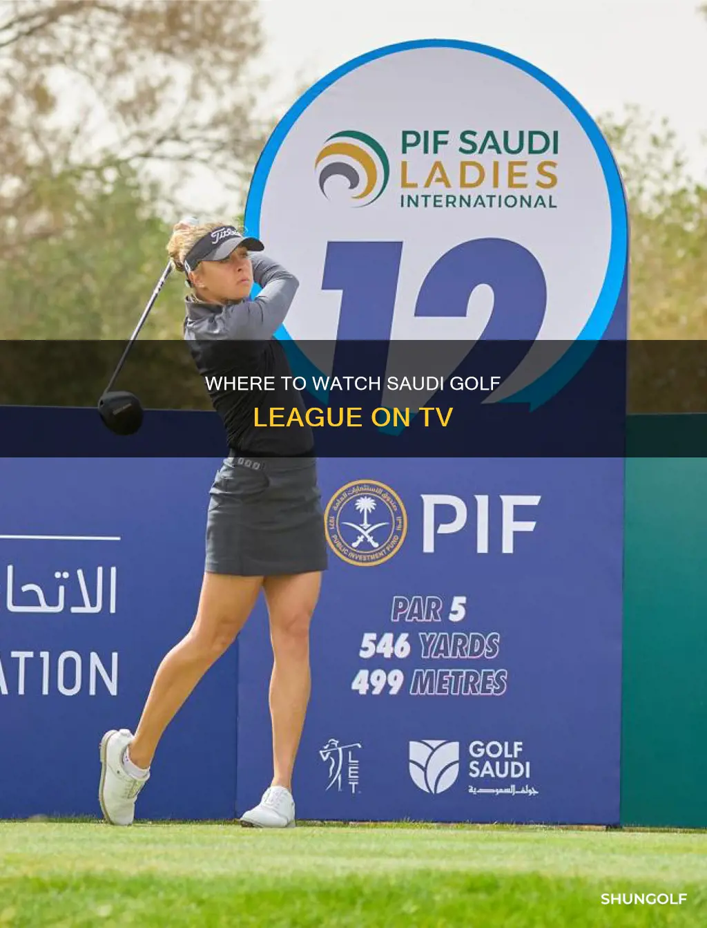 is saudi golf league on tv