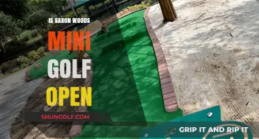 Is Saxon Woods Mini Golf Open? Check Hours and Availability Now