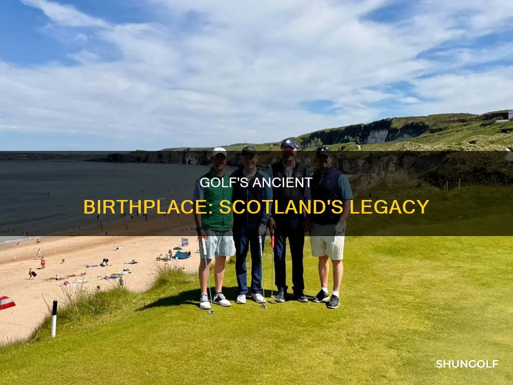 is scotland the birthplace of golf