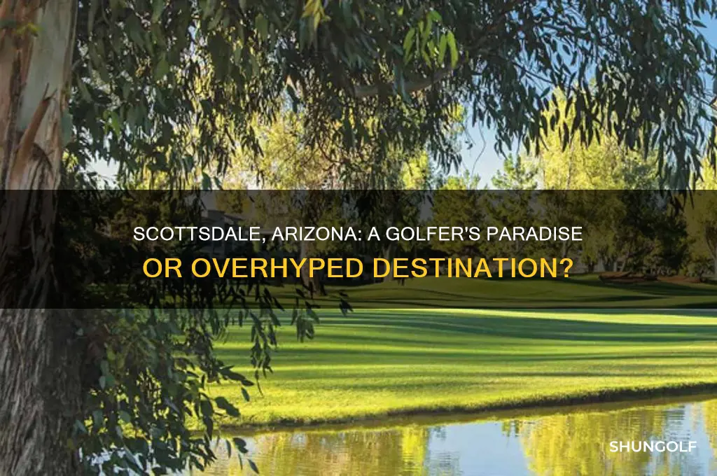 is scottsdale arizona a big golf scene