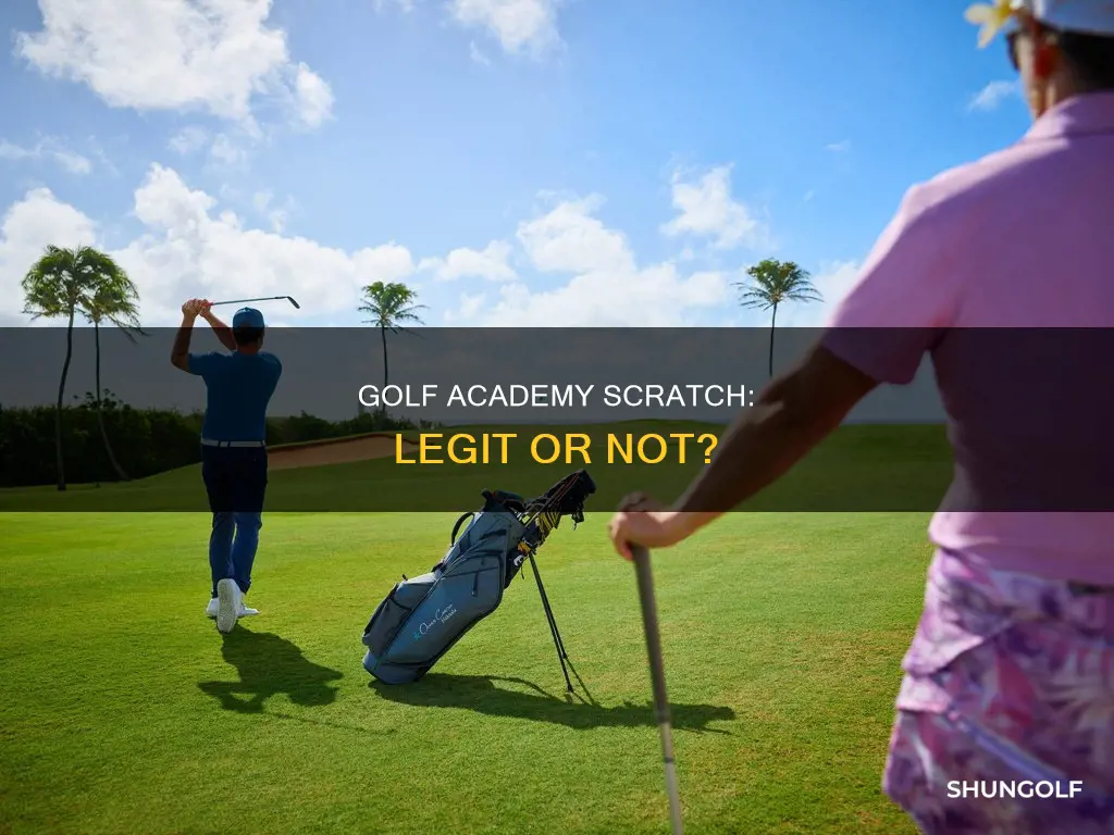 is scratch golf academy legit