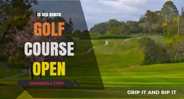 Is Sea Ranch Golf Course Open? Current Status and Updates