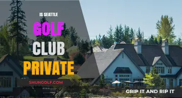 Is Seattle Golf Club Private? Exploring Membership and Access Details