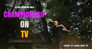Is the SEC Women's Golf Championship on TV? Find Out Here