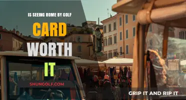 Exploring Rome by Golf Cart: A Unique and Worthwhile Adventure?