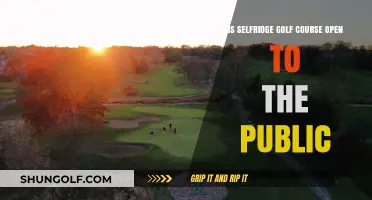 Is Selfridge Golf Course Publicly Accessible? A Complete Guide