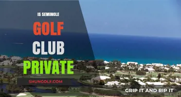 Is Seminole Golf Club Private? Unveiling Membership Exclusivity and Access