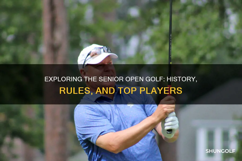 is senior open golf