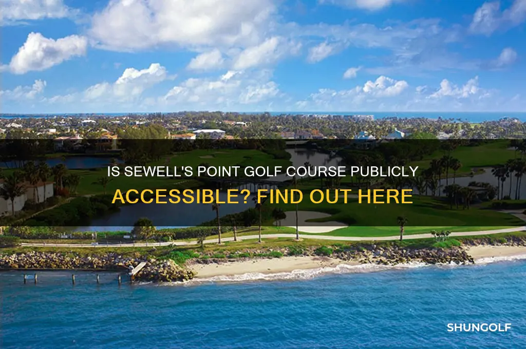 is sewells point golf course open to public